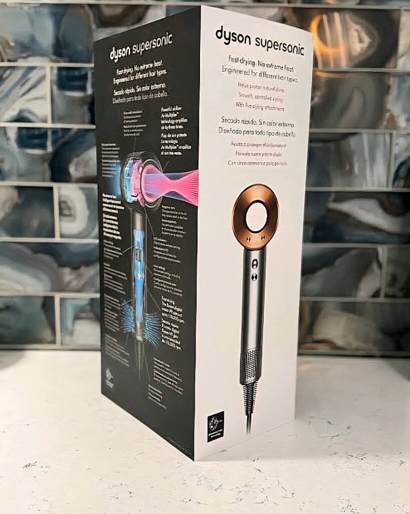 dyson supersonic saç kurutma makinesi nikel ve bakır - 4