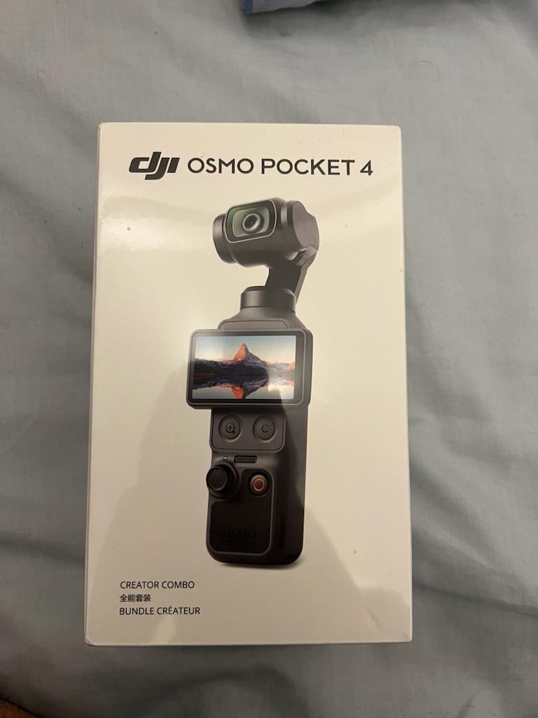 DJI OSMO POCKET 4 - FULL PAKET SIFIR - MİKROFONLU