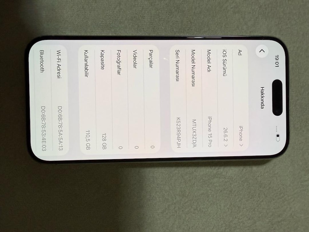 YD İPHONE 15 PRO ( 12 AY AÇIK ) - 7