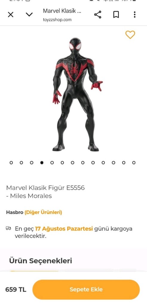 MARVEL KLASİK FİGÜR ( adet fiyatıdır 24 cm ) PAZARLIKSIZZZ - 10