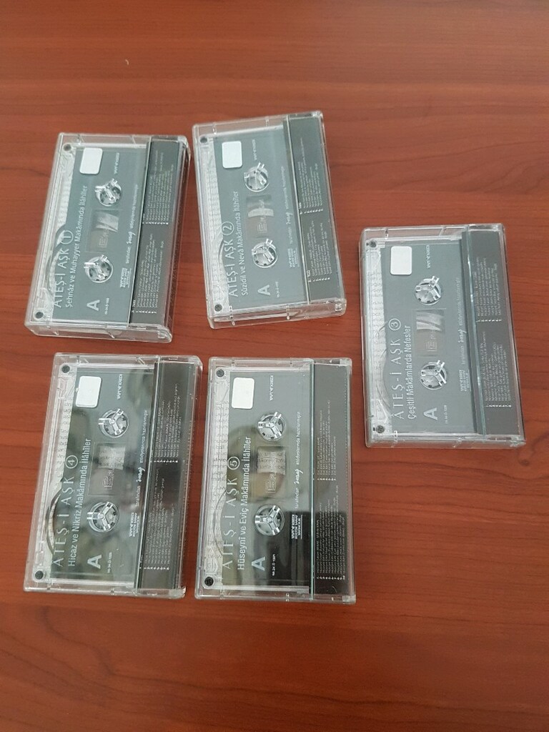İNDİRİM %40ATEŞ-İ AŞK . Türk Tasavvuf Müziği Klasikleri İlahiler Kaset - 2