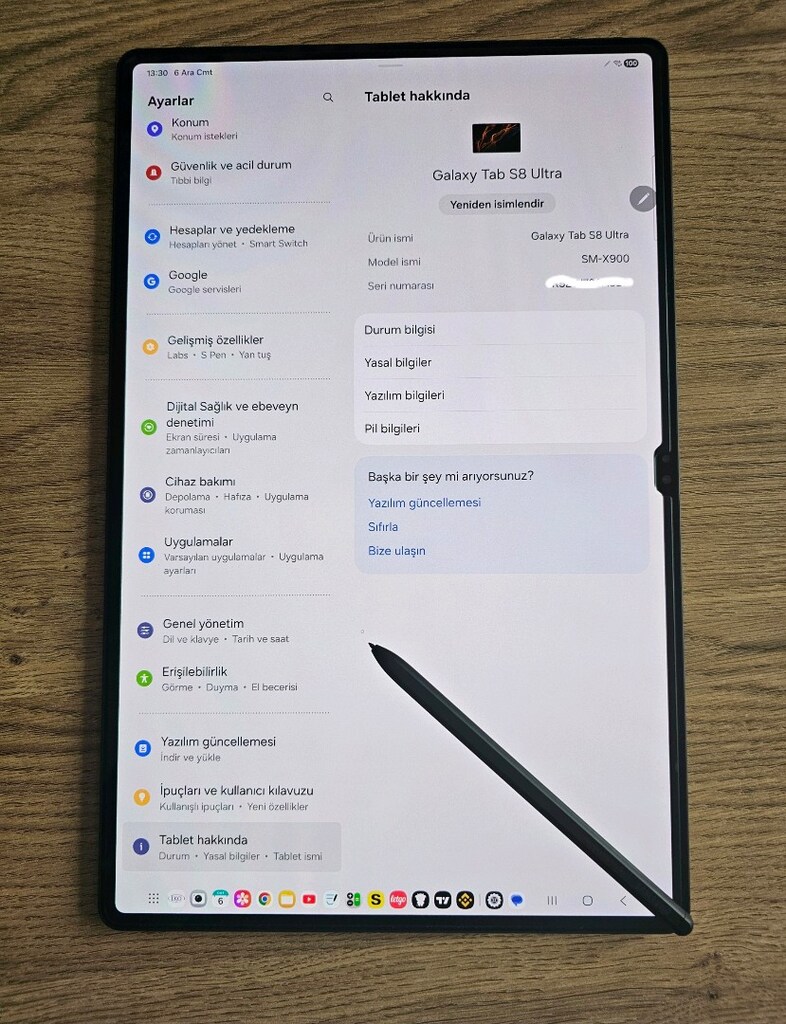 Samsung Tablet S8 Ultra 256gb - 3