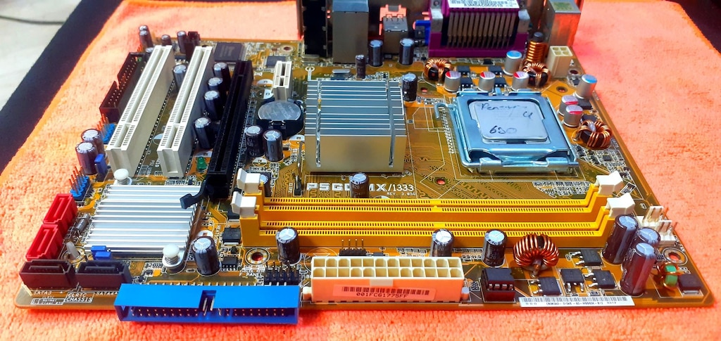 ASUS P5GC-MX-1333 775 Pin+İşlemci Beraber Anakart - 4
