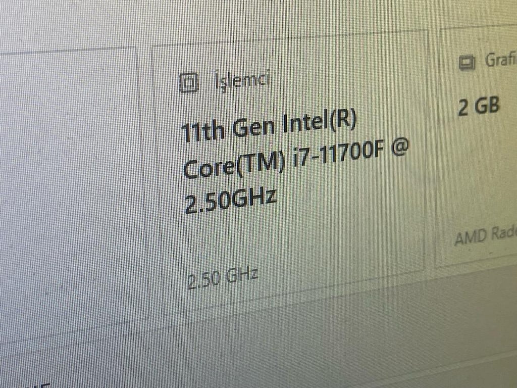 ASUS PRiME H510M-K ANAKART +İ7 11700F 2.50 Ghz İŞLEMCİ - 5