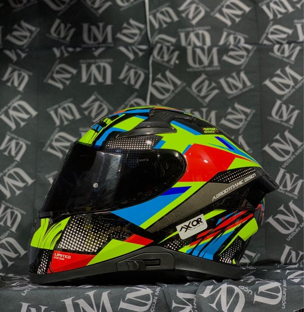 ŞOK KAMPANYA AXOR APEX GÜNEŞ GÖZLÜKLÜ FULLFACE KASK - 3