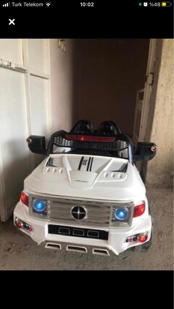 Oyuncak akülü araba - 2
