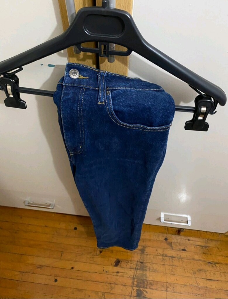 Orijinal H&M Koyu Mavi Yüksek Bel - 3