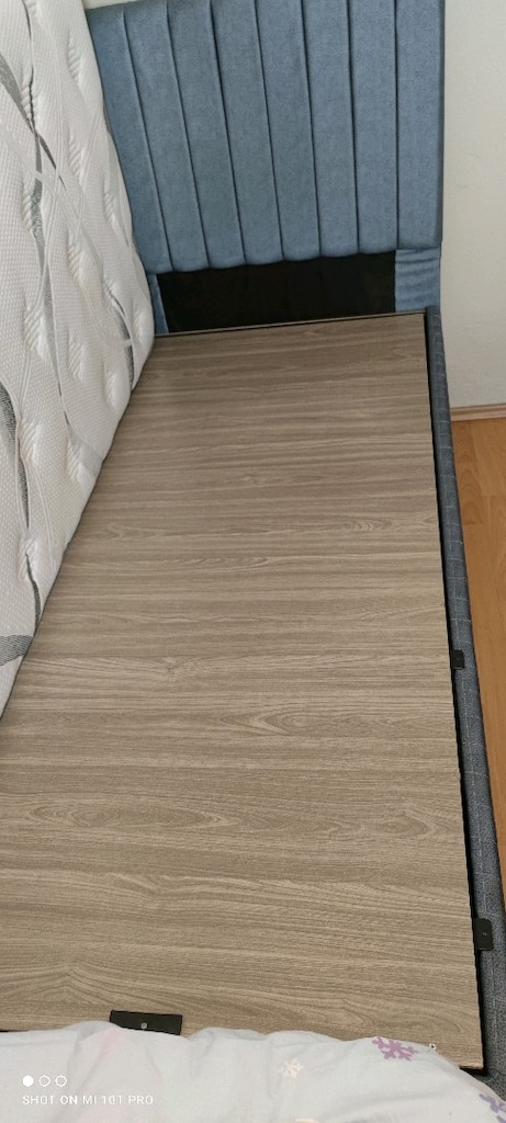 Tek kişilik Baza + yatak + başlık+yatak koruyucu alez - 6
