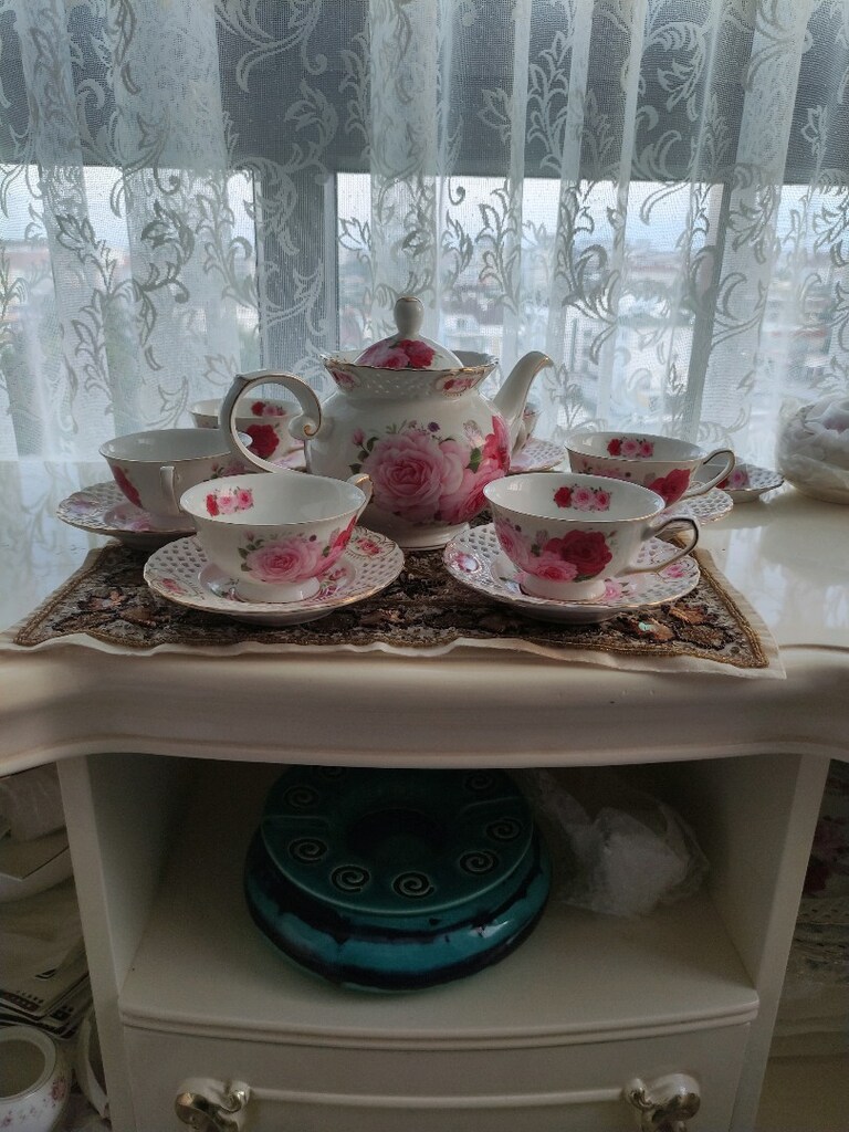 sıfır çeyizlik çok güzel bir parça hiç kullanilmadi - 13