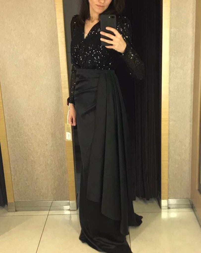 yeni gibi abiye elbise - 2