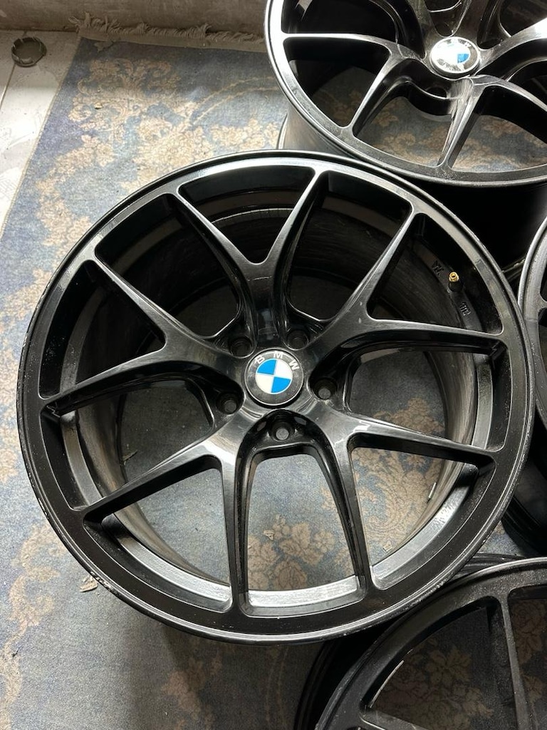 19 inç 5x120 BBS fi çelik jant takımı - 4