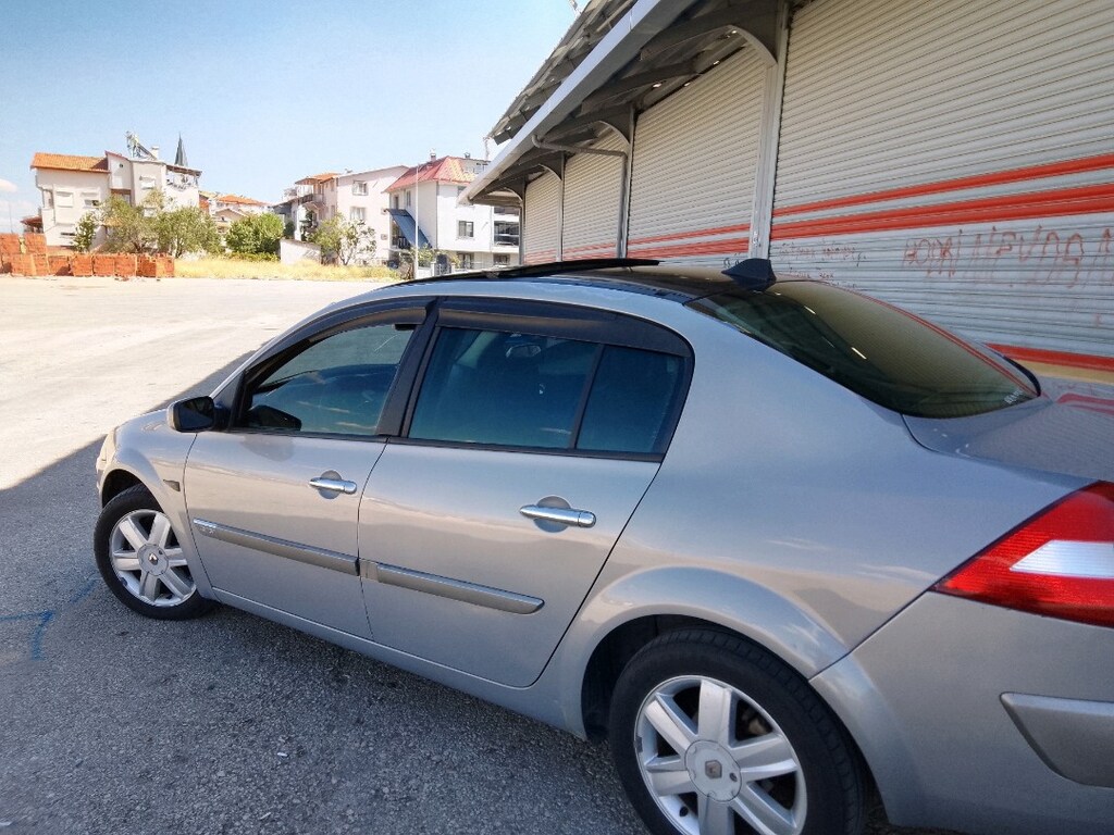 Değişen siz Megane 2 panoramik cam tavan - 12