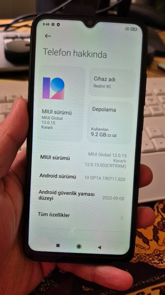 Redmi 9C 32 GB Siyah - 5