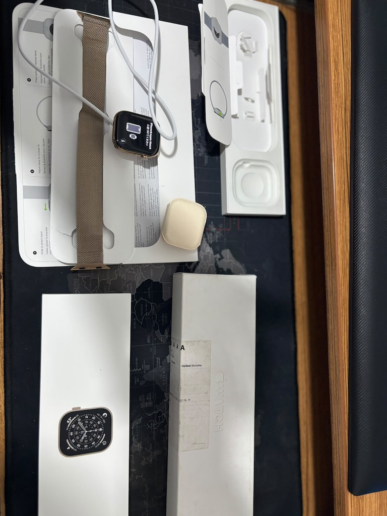 APPLE WATCH SERIES 11 GPS + CELLULAR 46MM GOLD TİTANYUM - 10