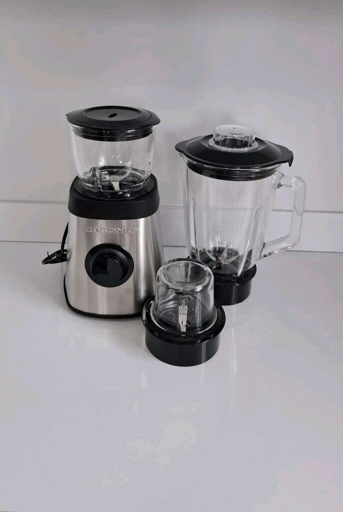 cam hazneli smoothie makinesi + öğütücü - 3
