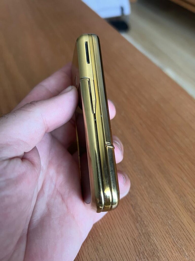 NOKİA 8800 ARTE GOLD ÇİN PARÇA NİYETİNE DEKORLUK PİL YOK KAYITSIZ - 4