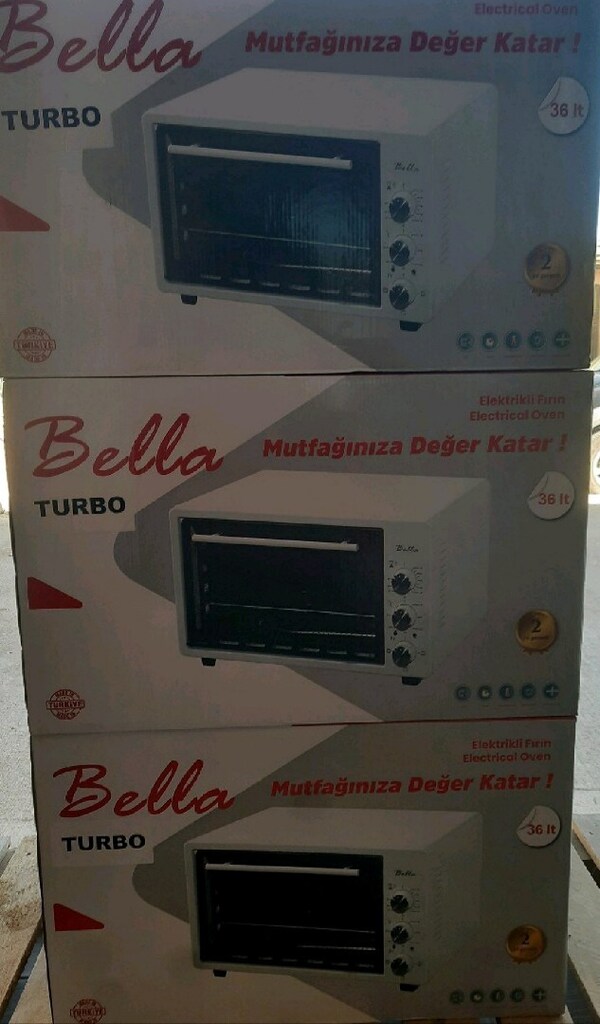 Bella 36 lt turbolu fırın - 4