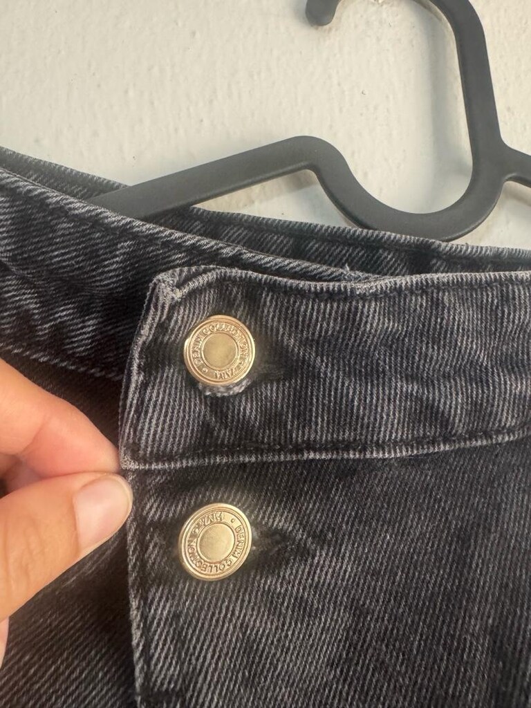 ZARA füme kot şort etek - 2