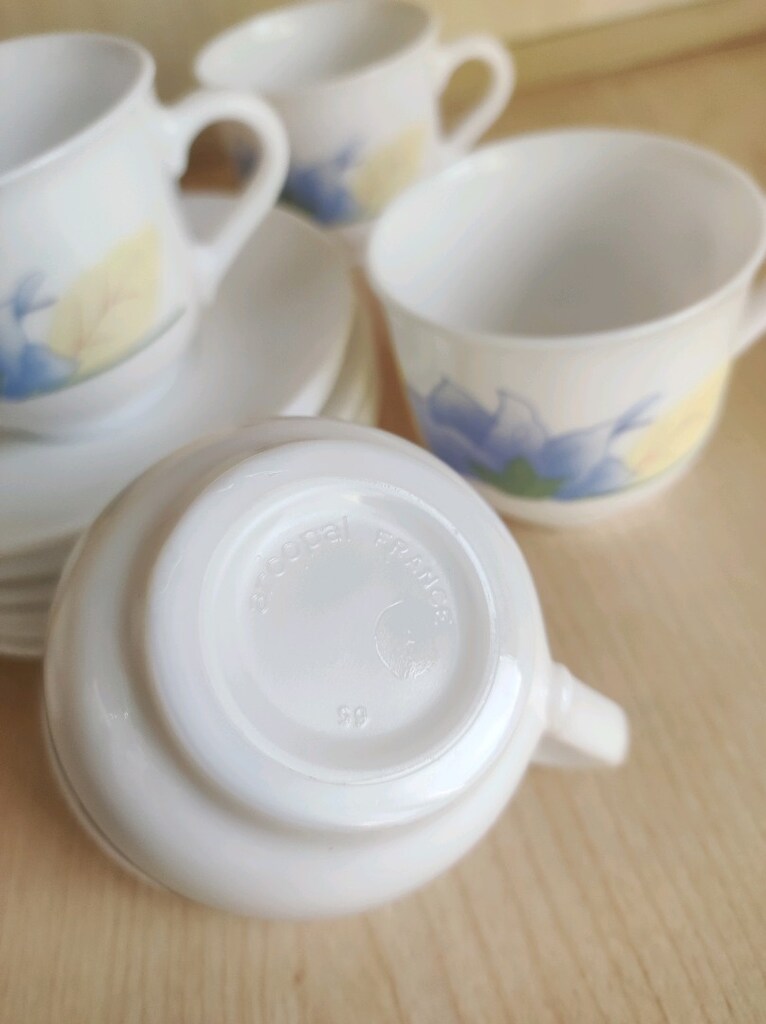 Arcopal France 6lı Çay Kahve Fincan Seti TAKAS OLUR - 3
