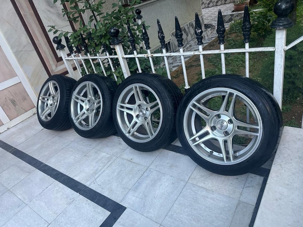 Sport Performans ÇELİKJANT lastik takımı 2.Adet Falcen 195 50 15 4x100 - 4