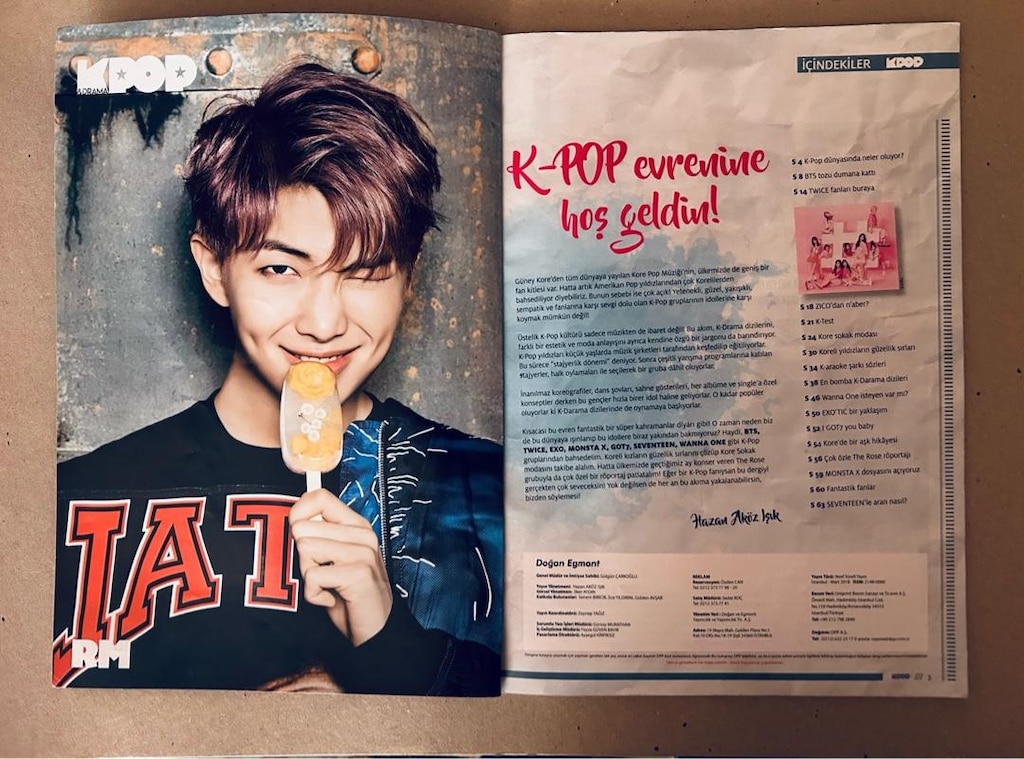 K-Pop 2018 Dergi. - 2