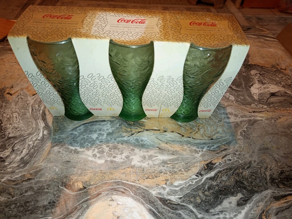 2013 Coca-Cola McDonald's 3lü bardak seti - 4