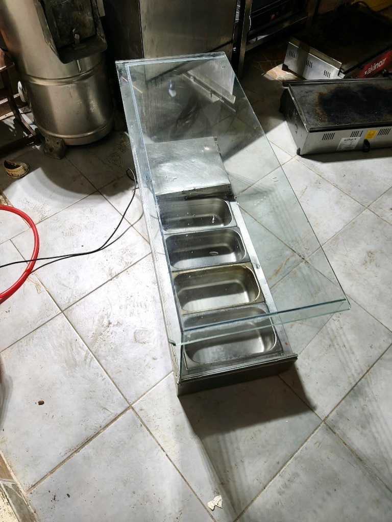 set üstü salat bar dolabı - 9