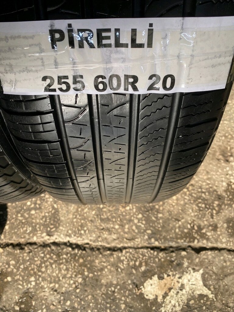 255 60R 20 PİRELLİ 2 ADET KIŞLIK HATASIZ YENİ AYARINDA ÇİFT - 4