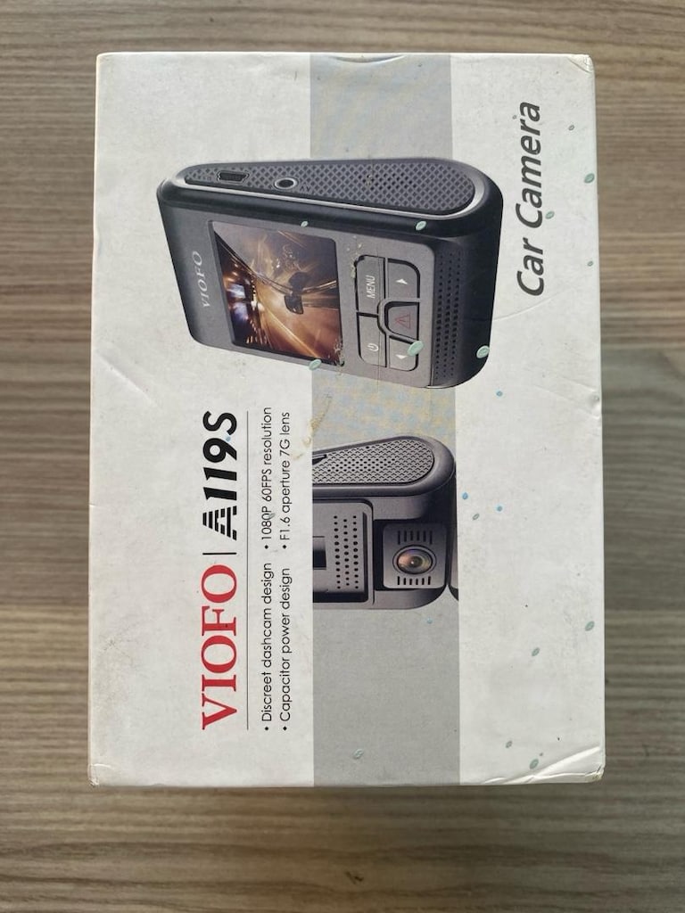 Viofo A119S V2 1080P GPS'li Akılı Araç Kamerası + 32 GB SD Kart - 2