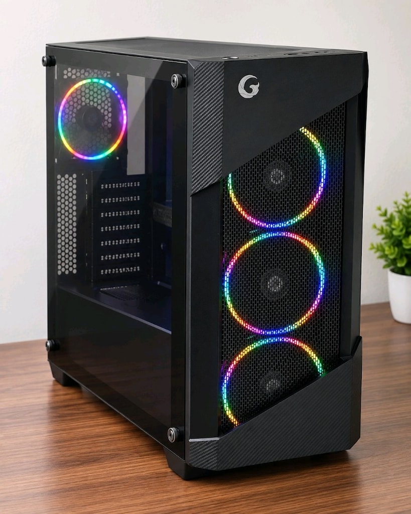 ACİL SATILIK! RGB Işıklı Oyuncu Kasası GTX 1650 + 24 GB RAM - 2