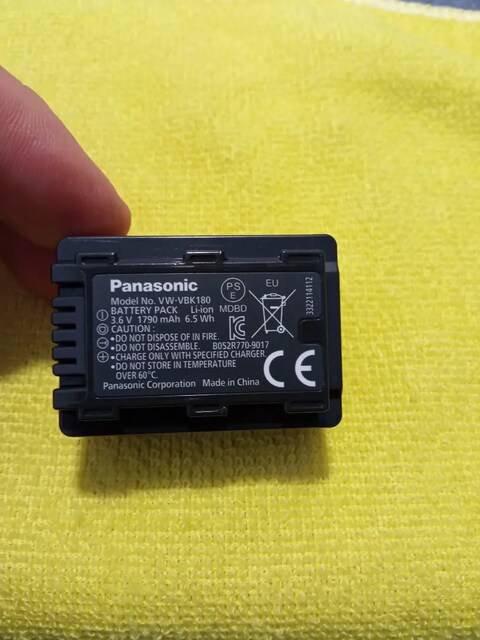 Satılık Panasonic VW-VBK180 Orjinal
