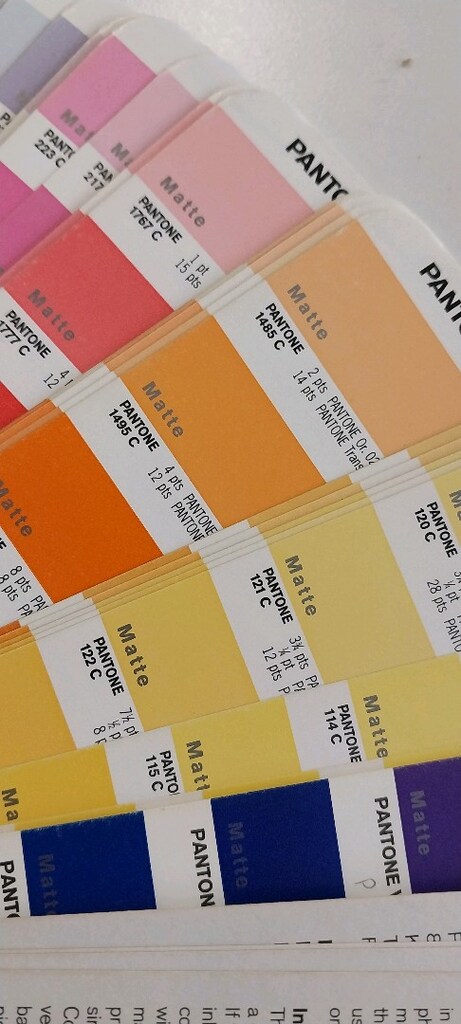Pantone katalogu Coated Mat - 2