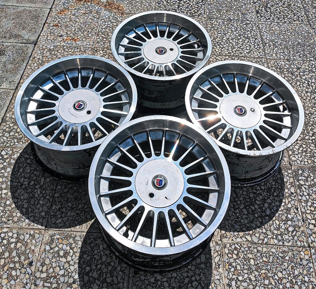 16 ALPINA ÇELİK JANT TAKIMI 9-9 OFSET4.100-108 BİJON - 2