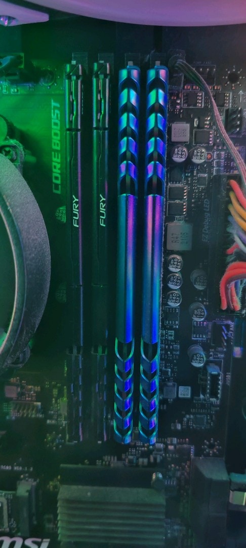 Kingston Fury Beast 32gb 3600mhz ddr4 pc ram - 2