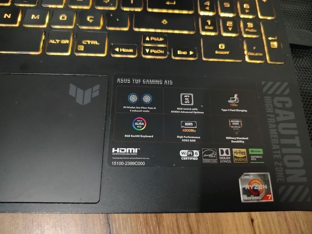 RTX 4050 140WATT EKRAN KARTLI - 2