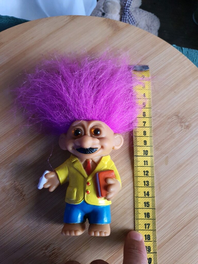 troll bebek oyuncak vintage - 8