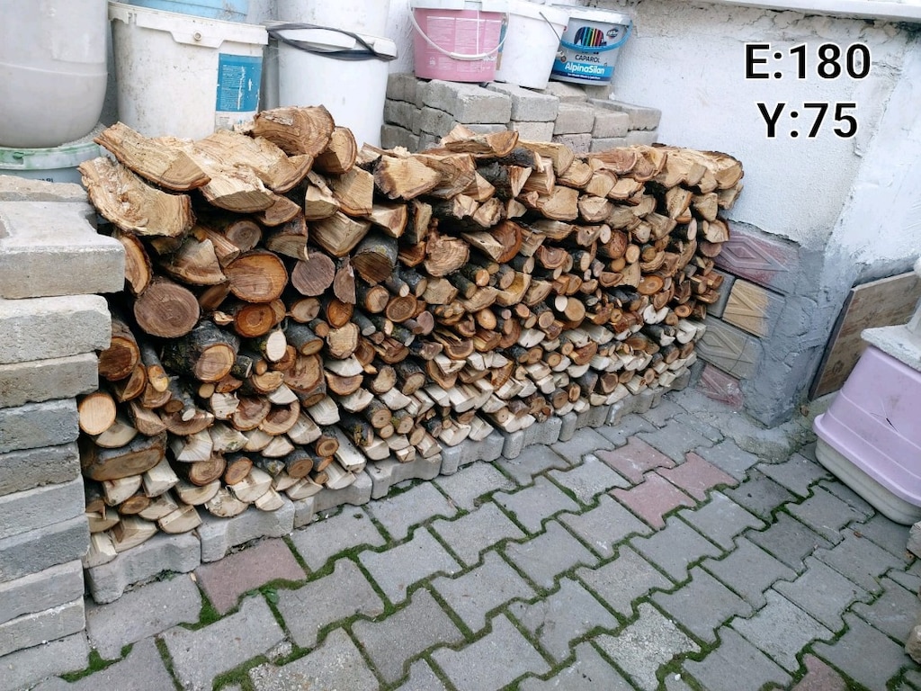 yakacak kışlık kuru meyve odunu - 3