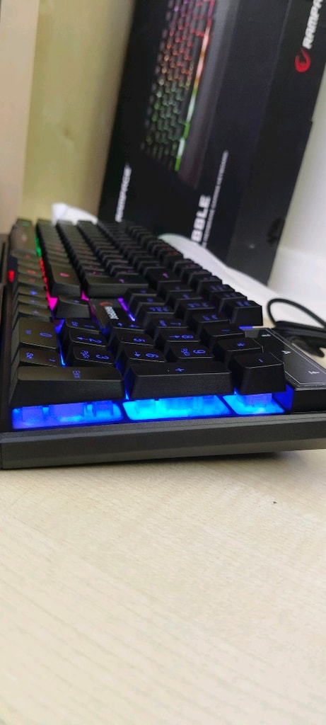 RAMPAGE KLAVYE+MOUSE PAD+MOUSE RGB - 8