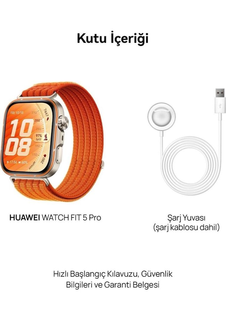 Huawei Watch Fit 5 Pro - Sıfır Ürün - 7