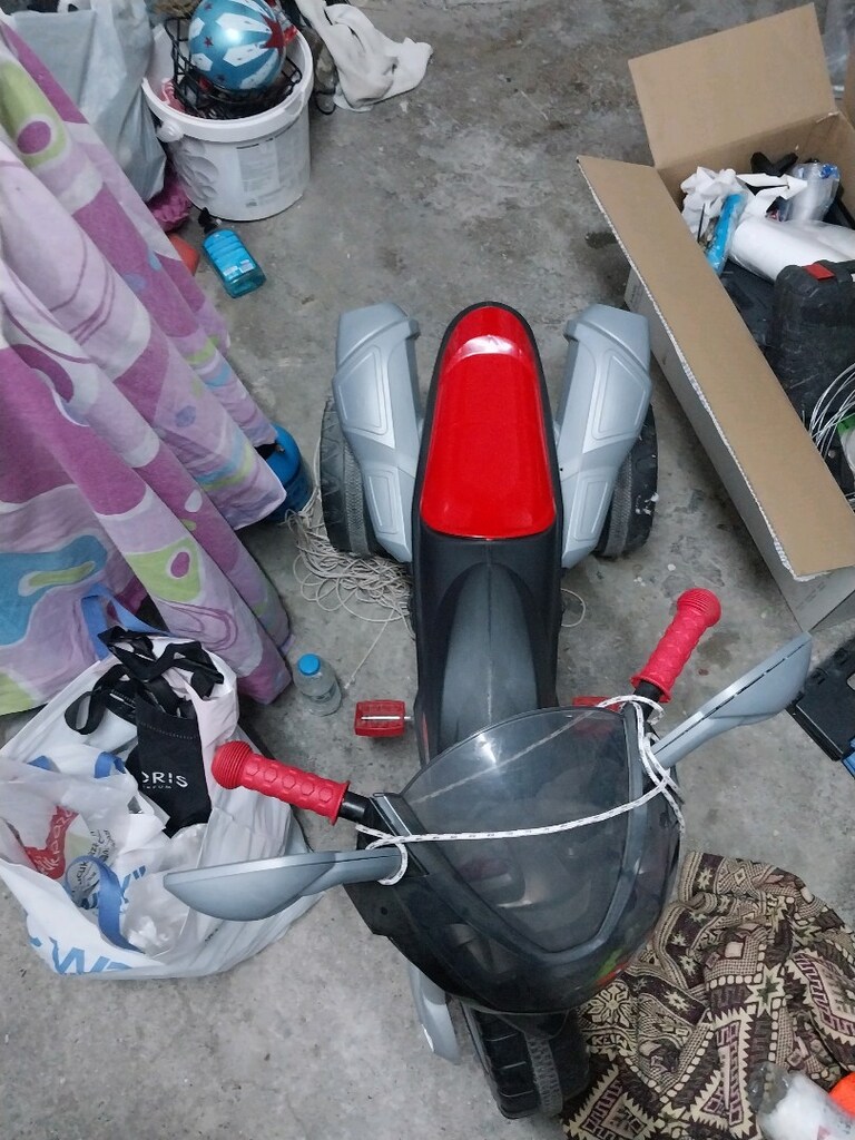 motor görünümlü pedallı çocuk bisikleti - 2