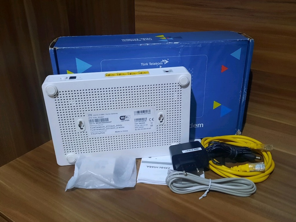 VDSL MODEM, 5G VE 2.4G, YENİ NESİL, ZTE, 044F - 3