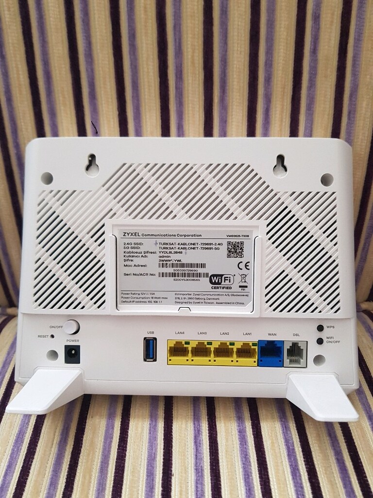 ZYXEL VMG 3625 Yeni nesil VDSL MODEM - 3