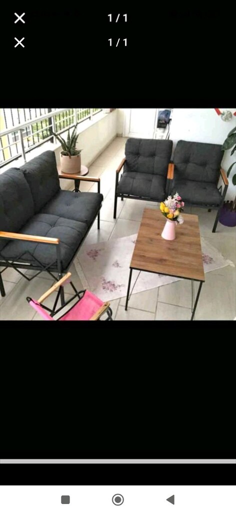 bahçe balkon takımı imalattan satış sıfır ürün - 3