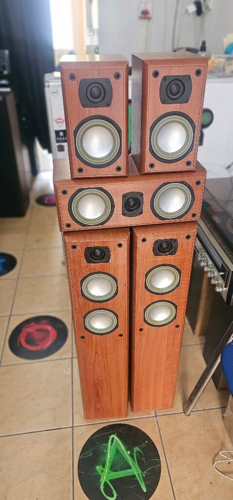 System Fidelity SF-250 5.0 set hoparlör - 3