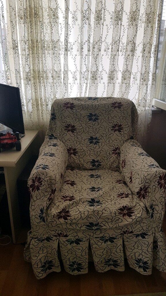 2 adet tekli koltuk örtüsü - 2