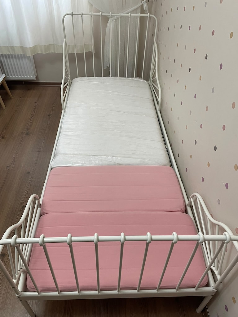 SATILIK IKEA UZAYABİLEN ÇOCUK KARYOLASI. 85CM X 200CM - 2