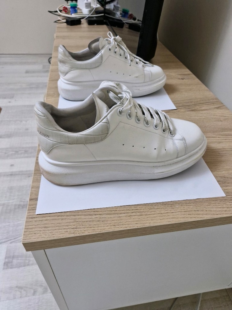 Alexander McQueen Oversized Sneaker Beyaz 42 Numara - 2