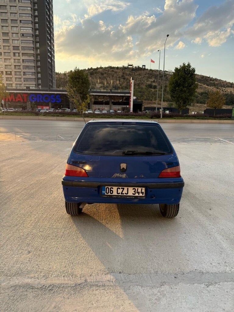 1999 MODEL MAVİ PEUGEOT 106 - 3