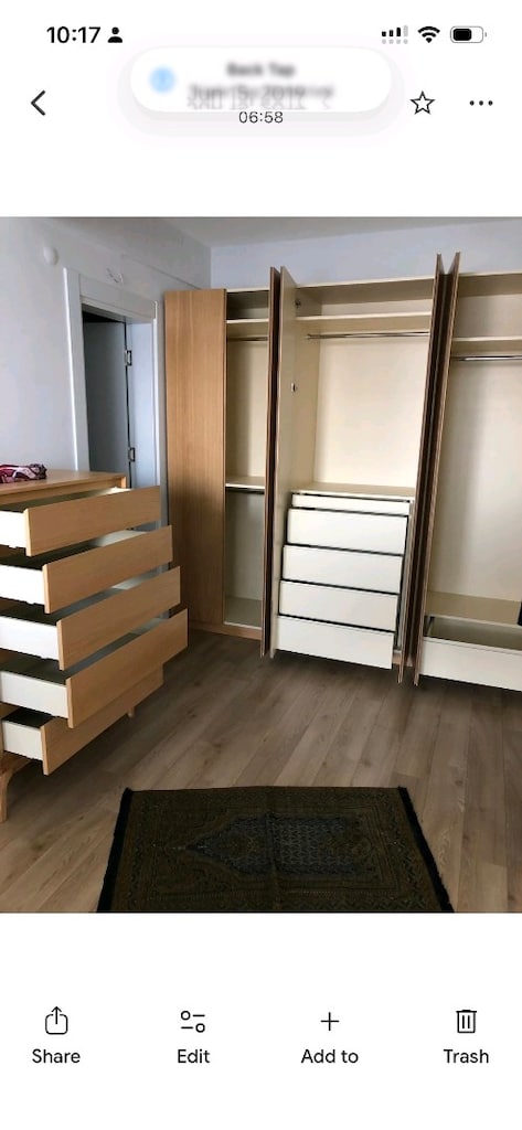 acil satılık ahşap yatak odası takımı - 7