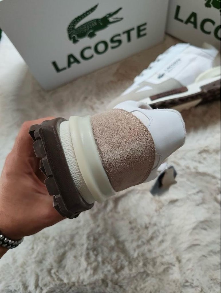 ‼ LACOSTE ELITE ACTIVE PREMIUM | BROWN CREAM - 10